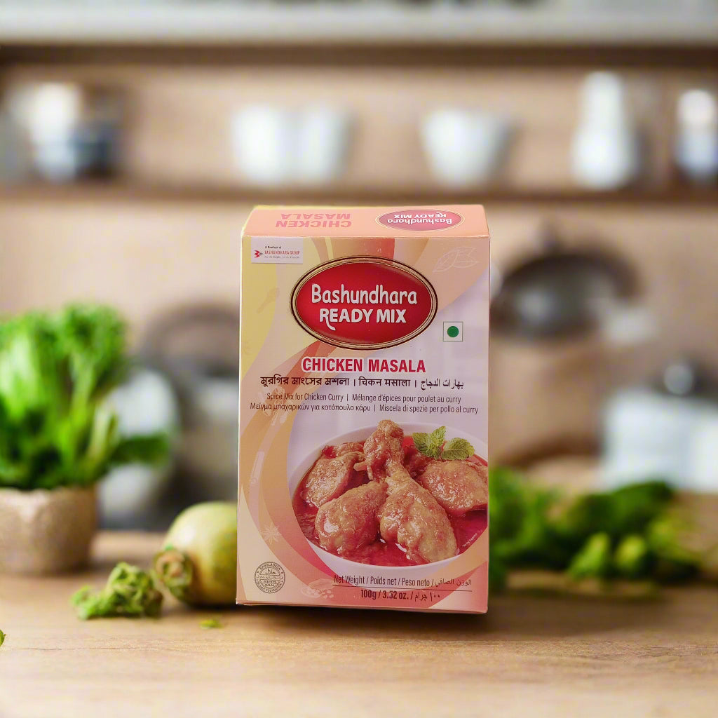 Bashundhara Chicken Masala 100g বসুন্ধারা মুরগি মাংসের মসলা