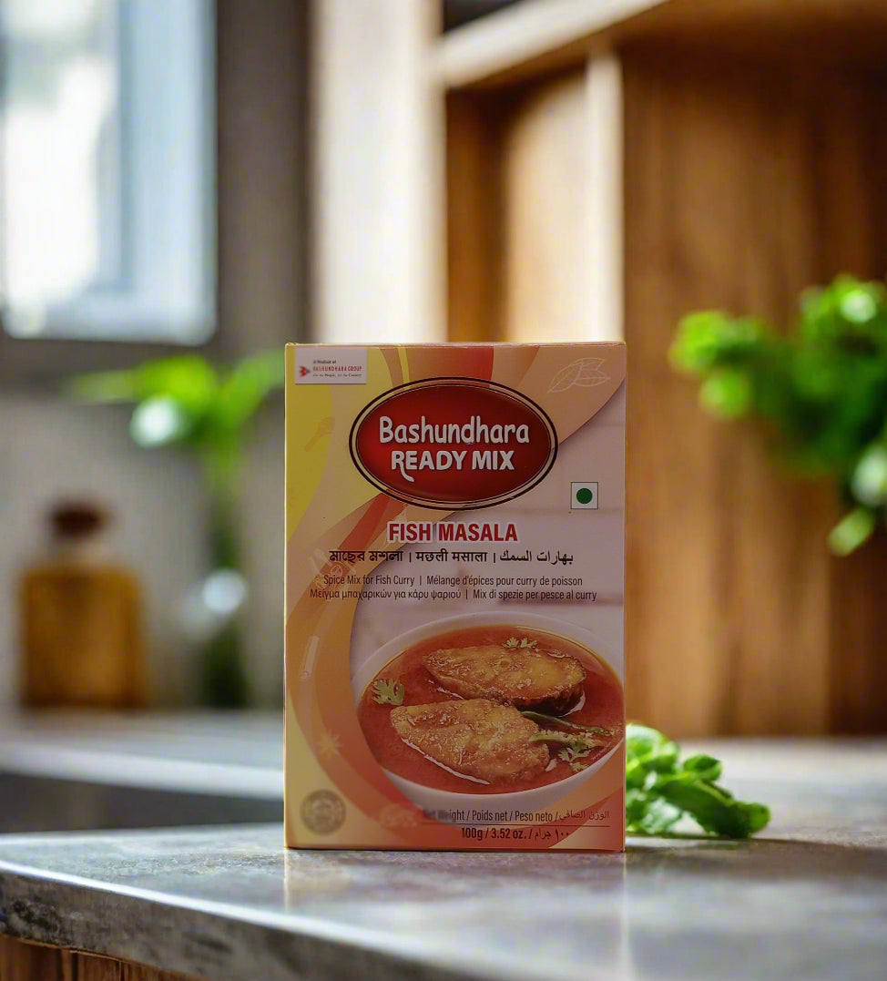 Bashundhara Fish Curry 100g বসুন্ধারা মাসের মসলা