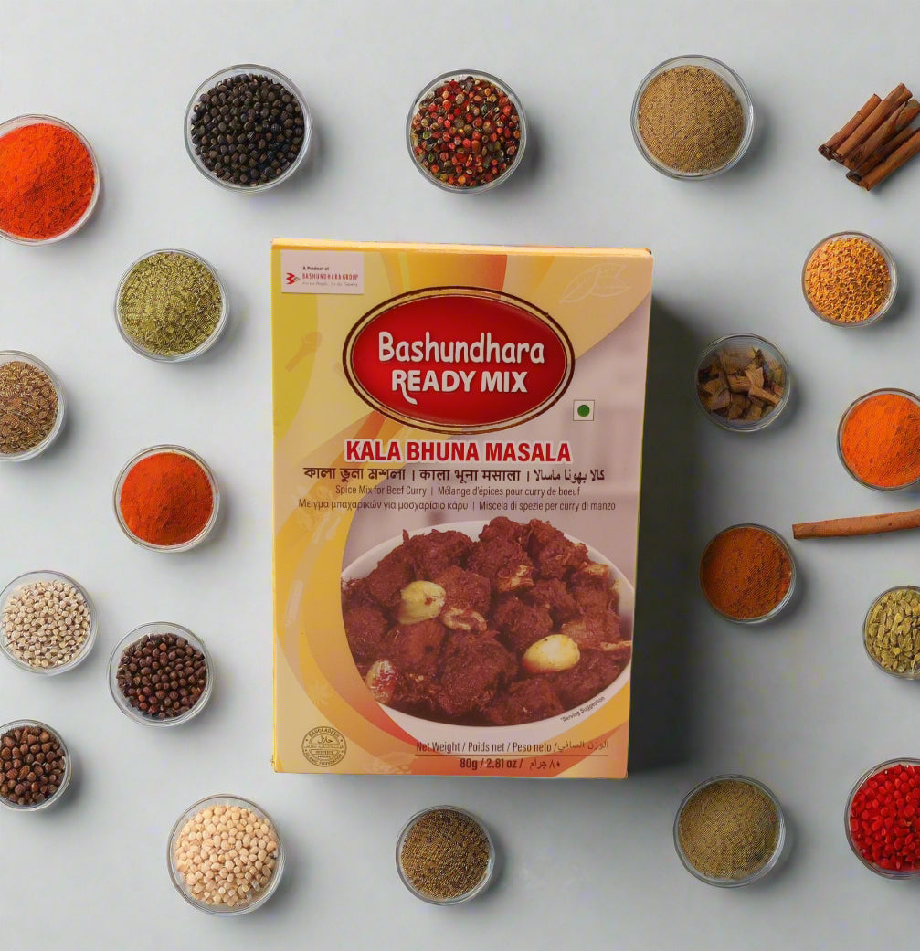 Bashundhara Kala Bhuna Masala 80g বসুন্ধরা কালা ভুনা মসলা