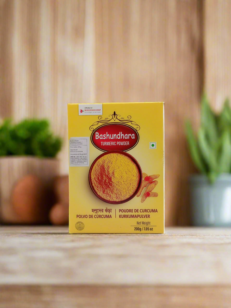 Bashundhara Turmeric powder / Curcuma / Haldi/ Holud / হলুদের গুঁড়া 200g