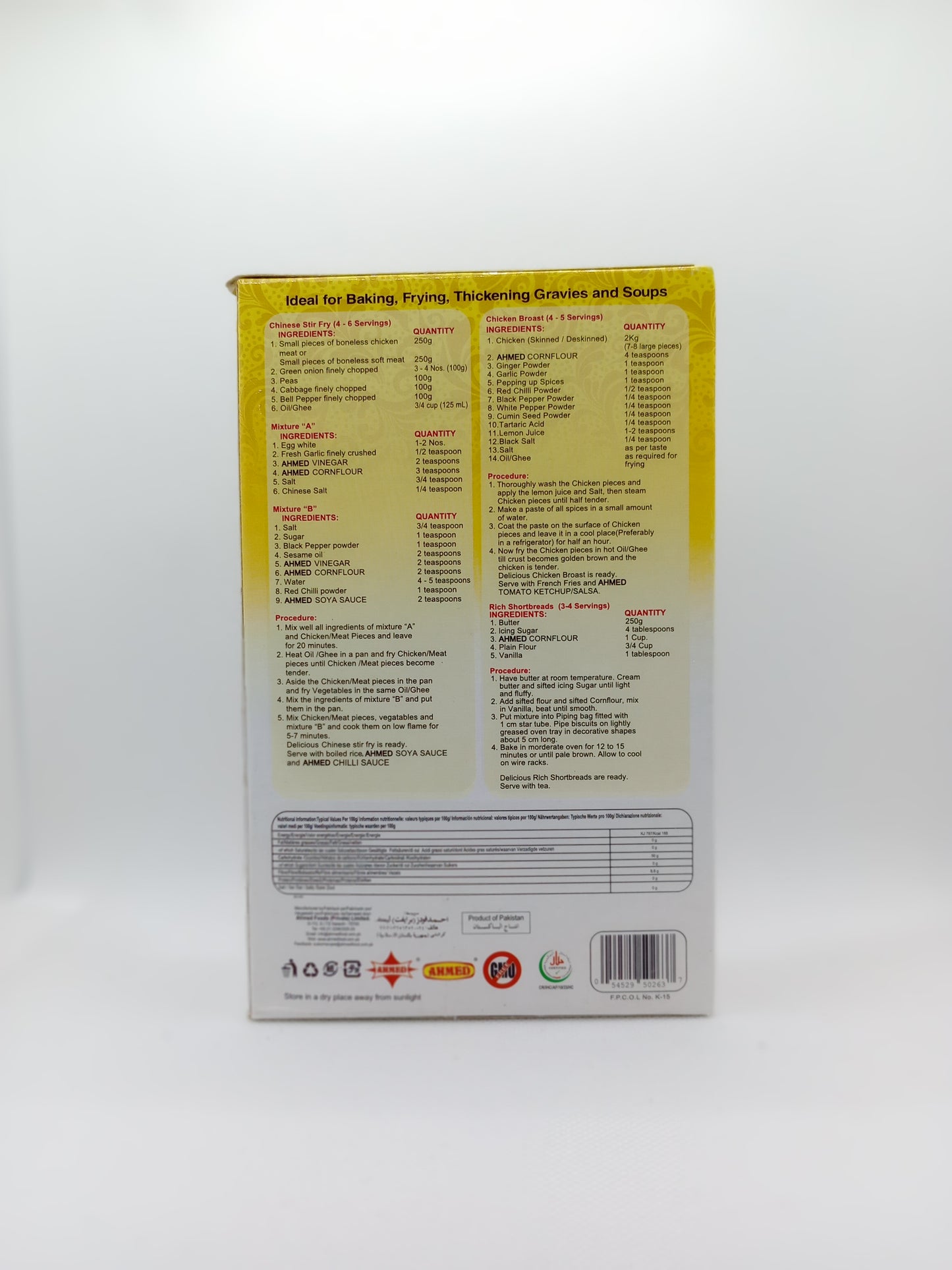 Ahmed Corn Flour / Farina di mais 300g কর্ণ ফ্লয়াওার