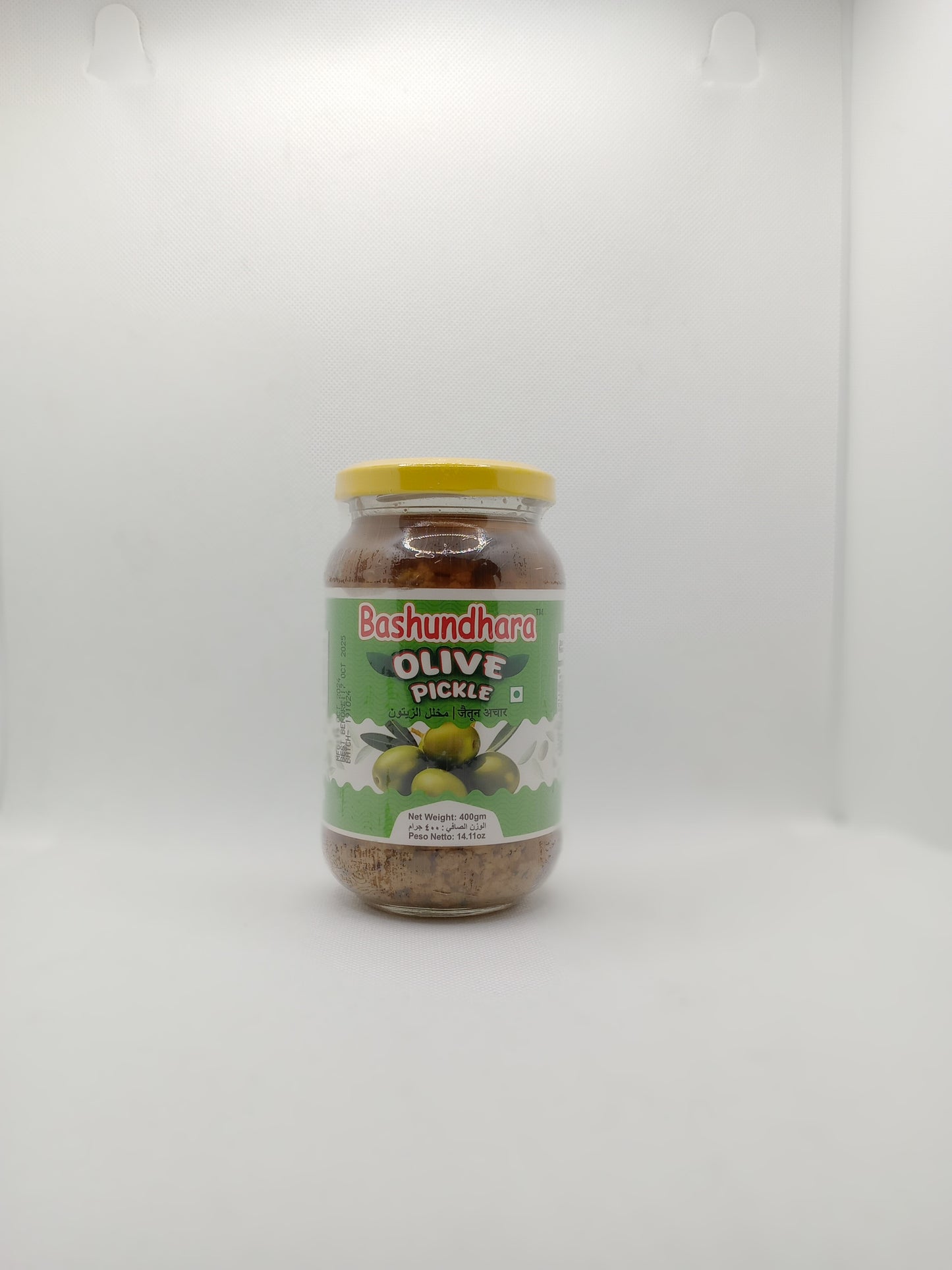 Bashundhara Jolpai Achar/ Olive Pickle 400gবসুন্ধরা জলপাইয়ের আচার