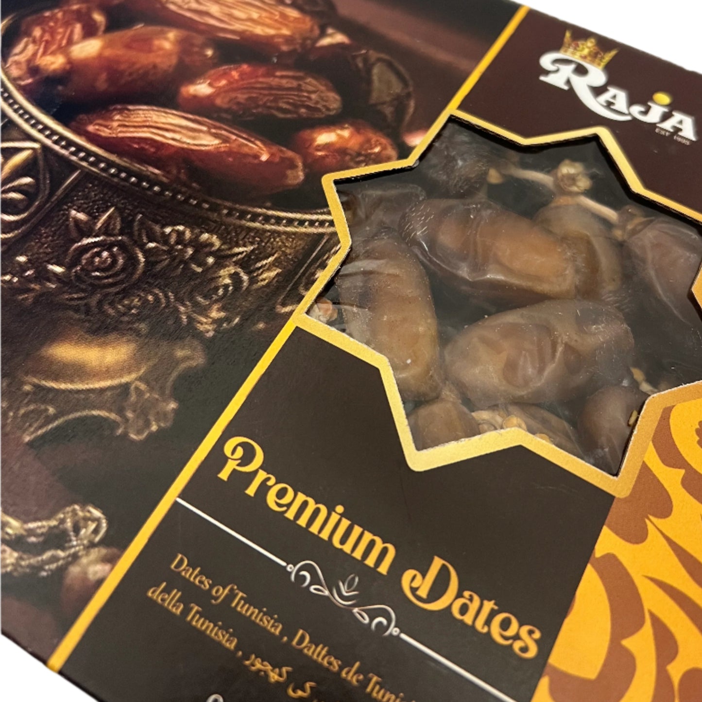 RAJA PRIMIUM DATES/ Datteri Ramati/ Khejur 1 KG খেজুর