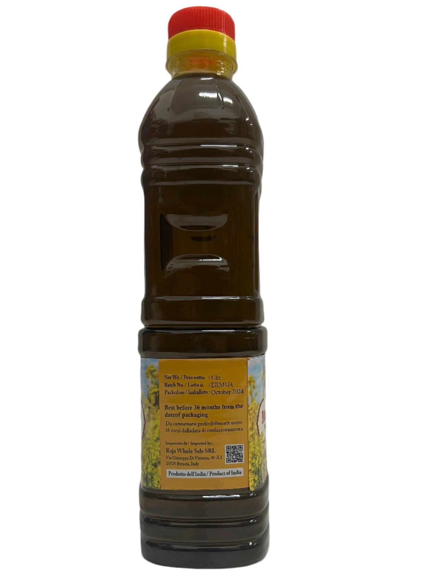 Mustard oil/ Shorisha Tel/ Olio Di Senape 1 L. ঘানি ভাঙ্গা সরিষার তেল