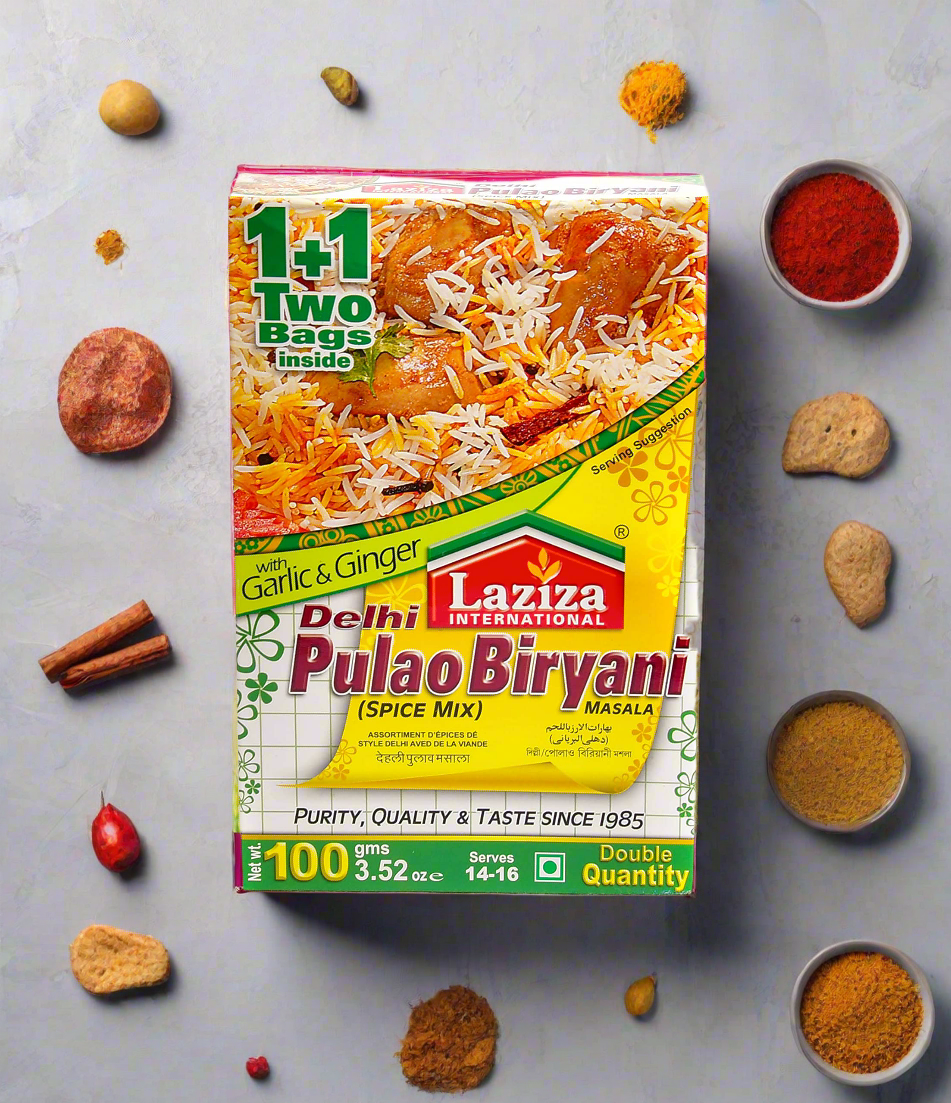 Laziz Pulao Biriani 100g লাজিজা পোলাও বিরিয়ানি