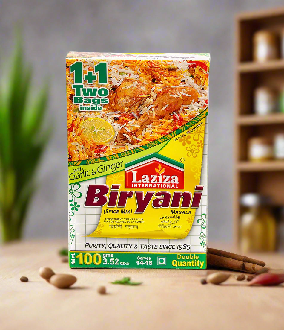 Laziza Biriani Masala 100g লাজিজা বিরিয়ানি মসলা