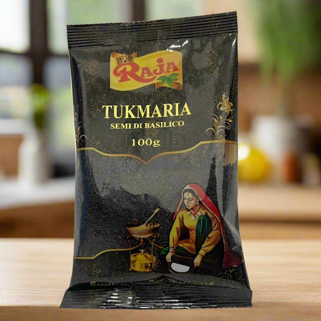 Tukmaria/ Tukma Dana/ Semi Di Basilico/ Basil Seeds 100g তুকমাদানা