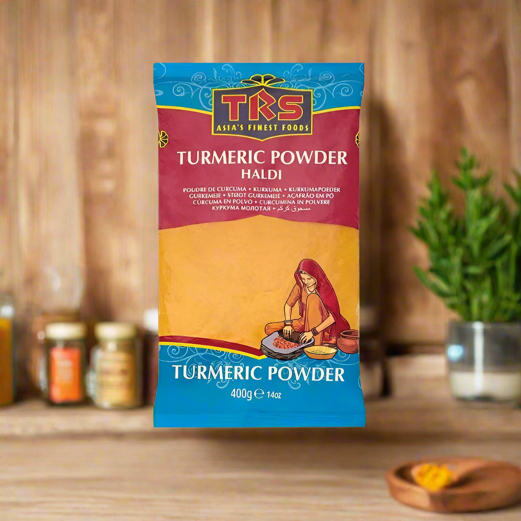 TRS Haldi/ Holud/ Turmeric/ Curcuma Powder 400g হলুদের গুঁড়া
