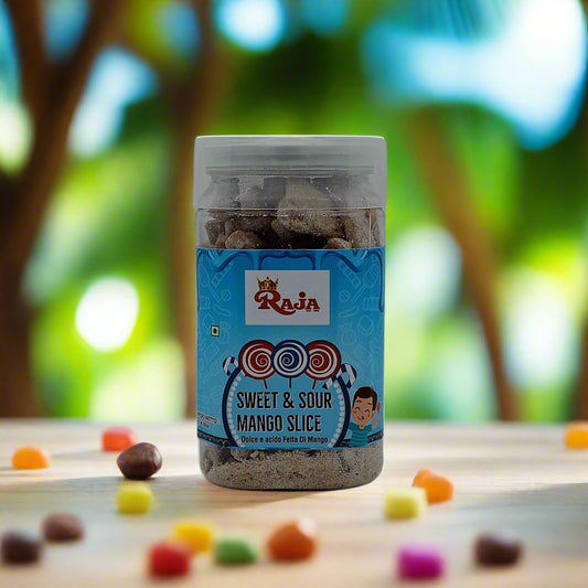 Candy/ Caramella/ ক্যান্ডি/ লজেন্স  Sweet & Sour Mango Slice Raja 200g