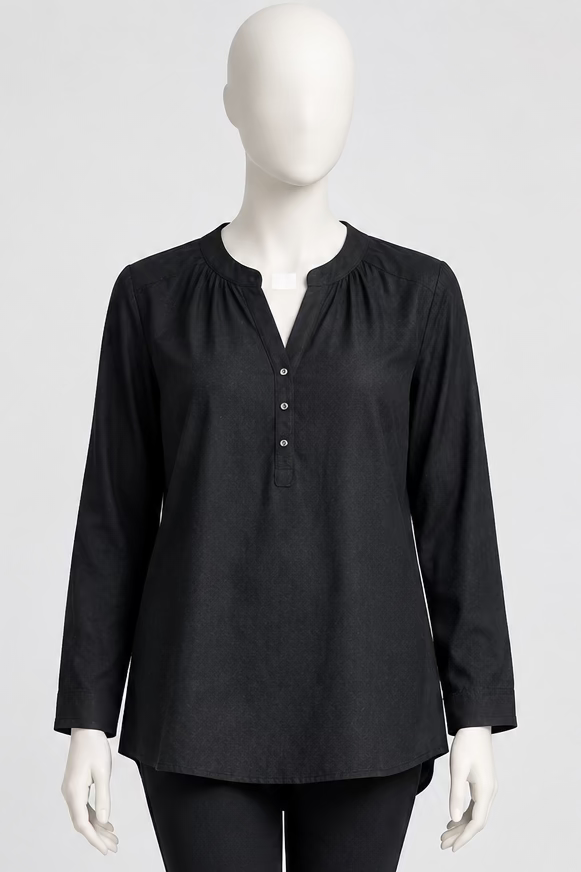 Ladies full sleeve cotton black shirt লেডিস ফুল হাতা ইনার গেঞ্জি