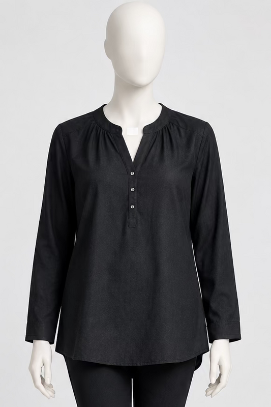 Ladies full sleeve cotton black shirt লেডিস ফুল হাতা ইনার গেঞ্জি