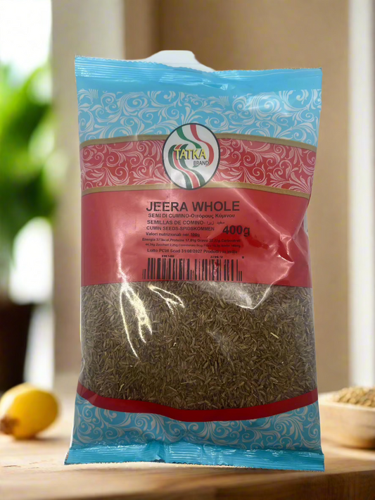 Jeera Whole/ Cumino/ Cumino Interi 400g জিরা আস্ত