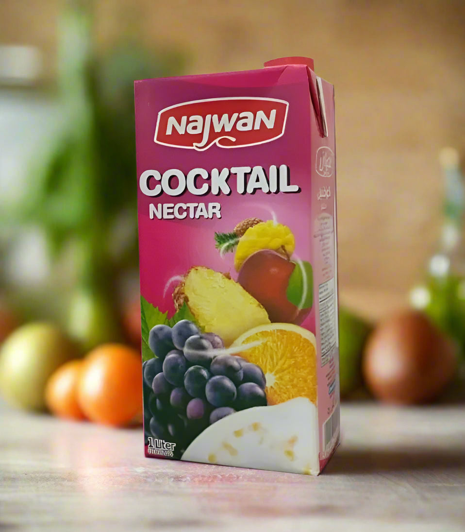 Najwan Cocktail Drink / Mixed fruit Juice 1Litter মিক্স ফলের জুস