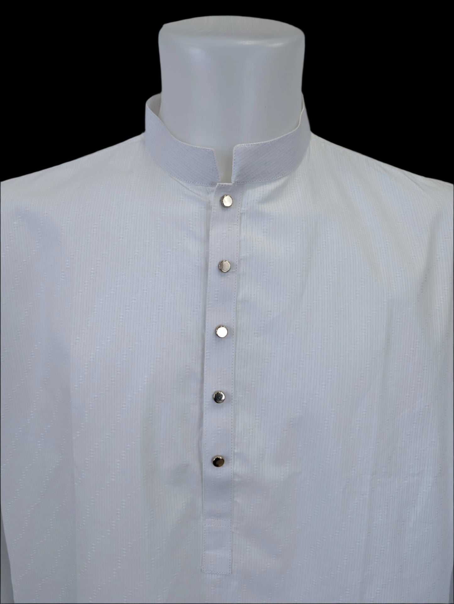 সুতি সাদা পাঞ্জাবী/ Cotton white Panjabi Premium