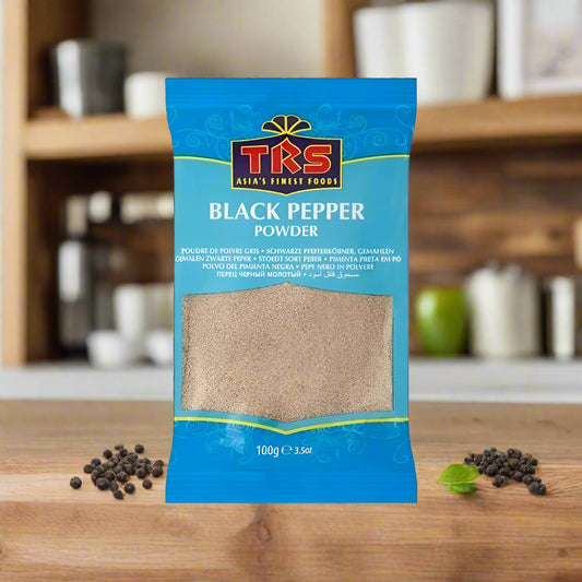 TRS Black Pepper powder/Gul/ Gol morich/ Pepe Nero polvere 100g কালো গোল মরিচ