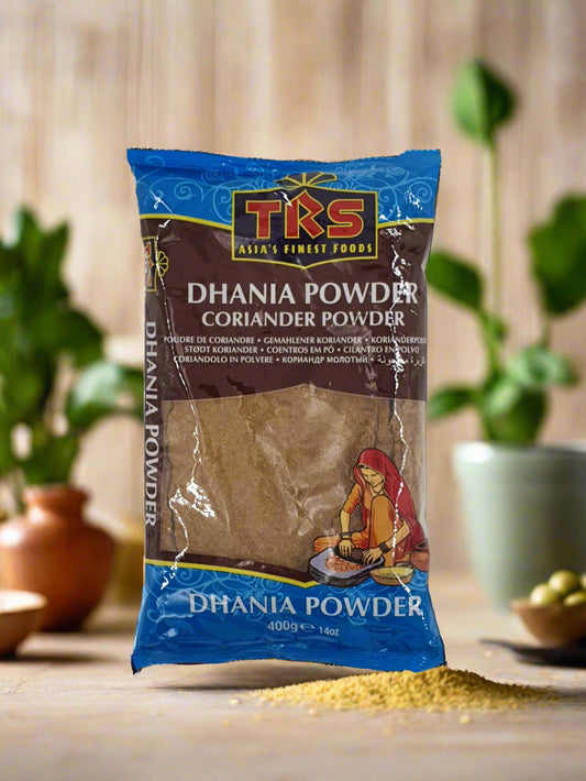 TRS Dhania/Dania / Coriander/ Coriandolo Powder 400g ধানিয়ার গুঁড়া