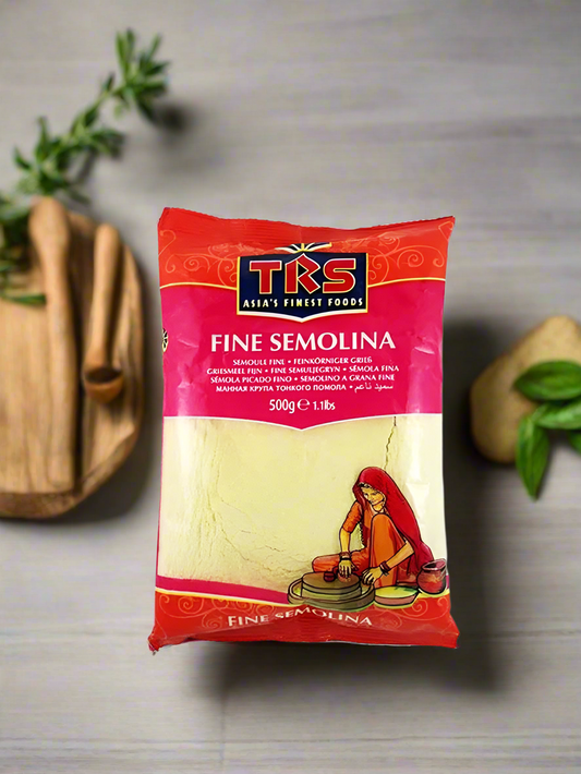 TRS Fine Semolina/ Suji holud 500g সুজির গুঁড়া