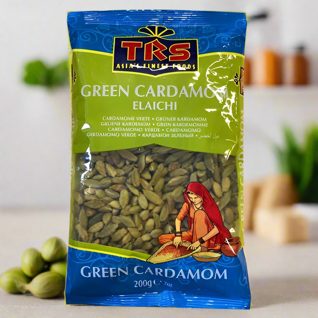TRS Green Cardamom / Elaichi / alach (200g) সবুজ এলাচ