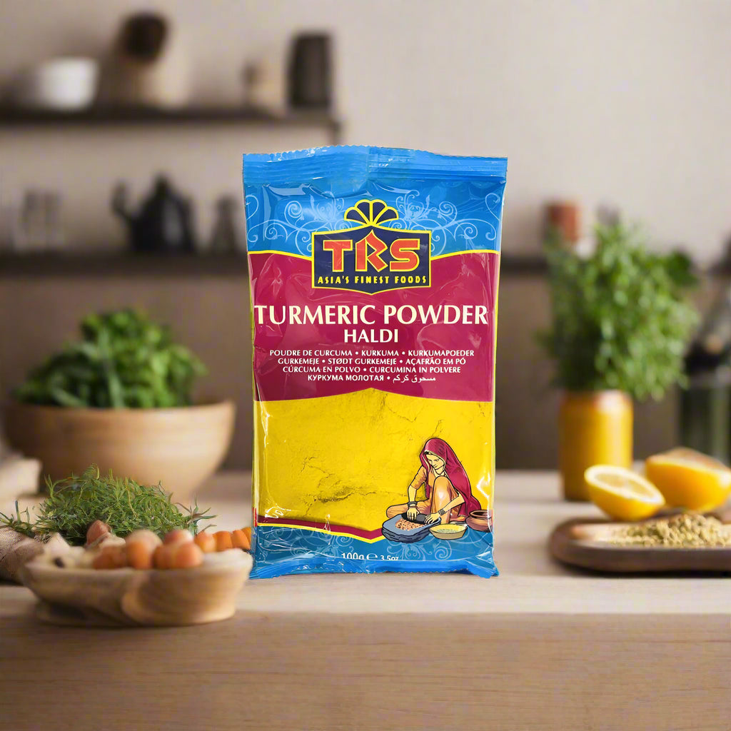 TRS Haldi/ Holud/ Turmeric/ Curcuma Powder 100g হলুদের গুঁড়া