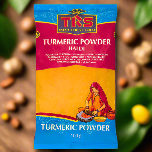 TRS Turmeric/ Haldi/Holdi/ Curcuma Powder 100g হলুদের গুঁড়া