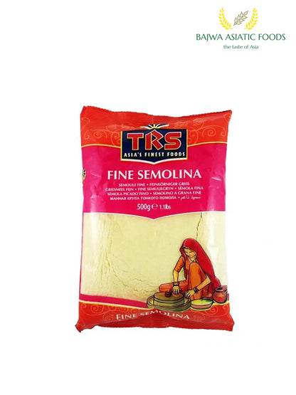 TRS Fine Semolina/ Suji holud 500g সুজির গুঁড়া