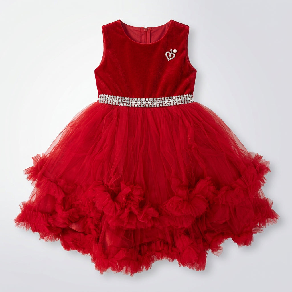 Fancy Girls Frock - 06, ফ্যান্সি গার্লস ফ্রক - ০৬