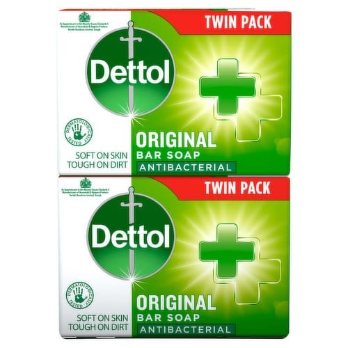 Dettol Soap ( Antibacterial ) / Saban/ ডেটল সাবান 100g × 2